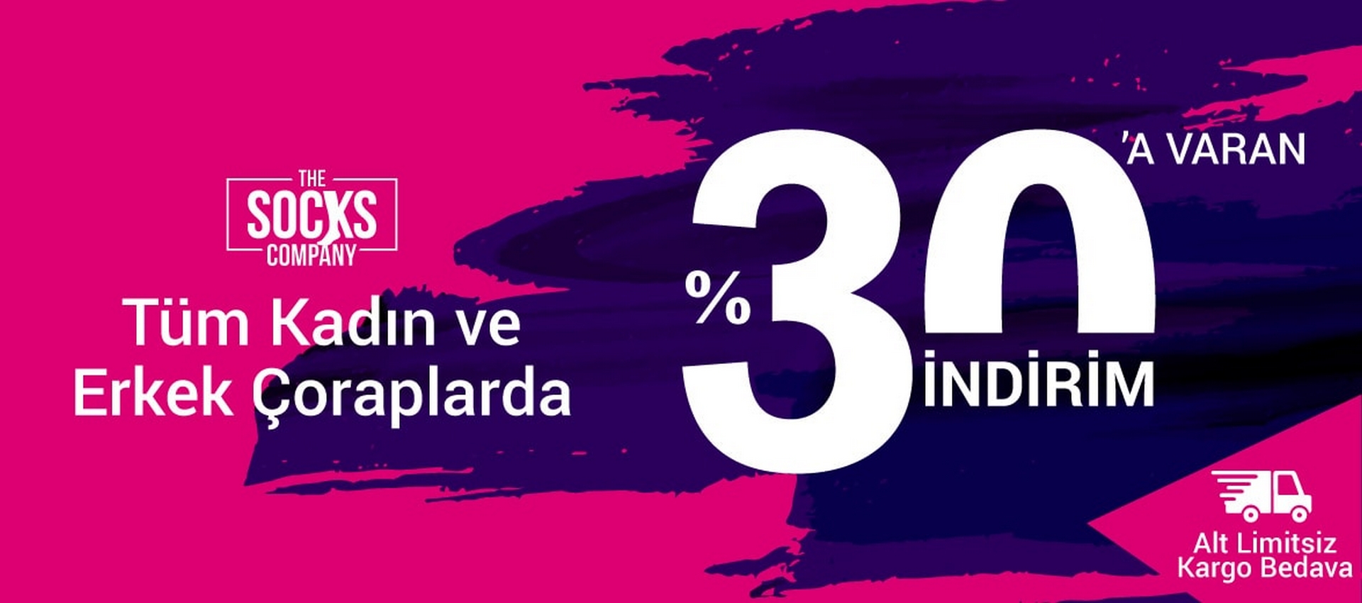 The Socks Company %30'a Varan İndirim